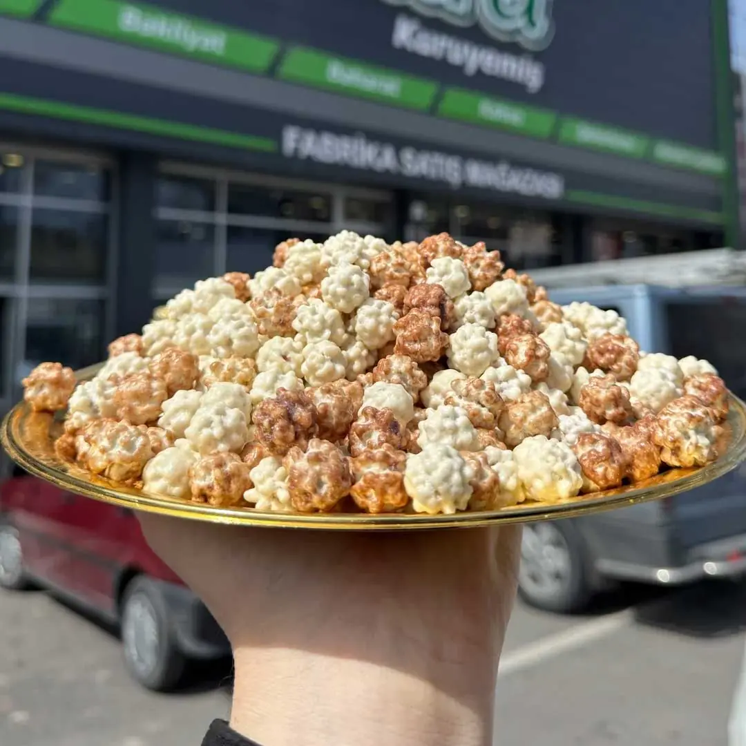 Kaymak ve Triliçe Kaplamalı Leblebi