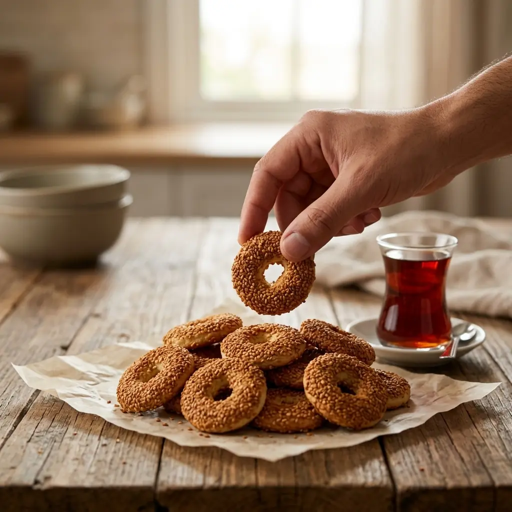 Tereyağlı Simit Kurabiye