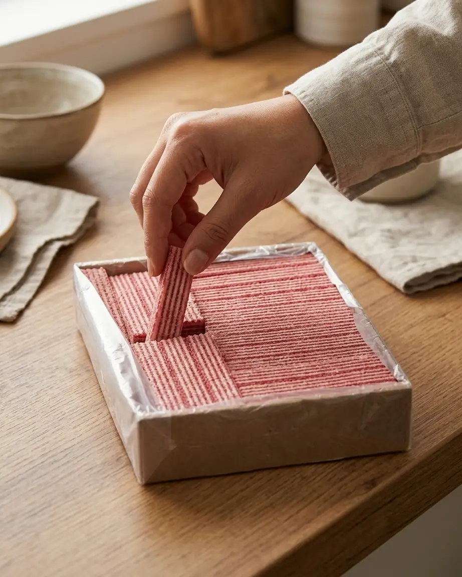 Çilek Aromalı Gofret