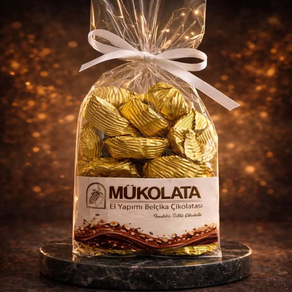 El Yapımı Fındıklı Çikolata Mini 500 Gr
