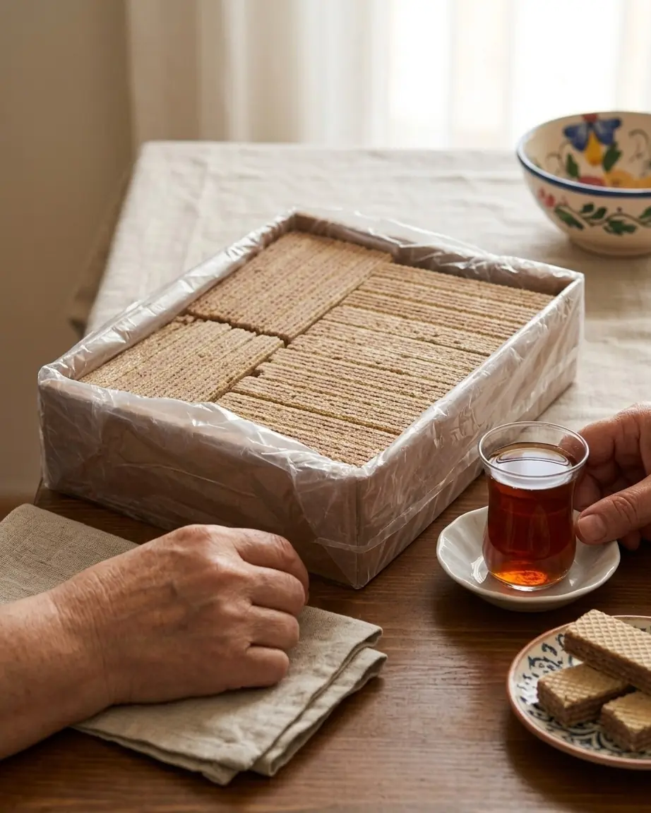 Fındık Aromalı Gofret