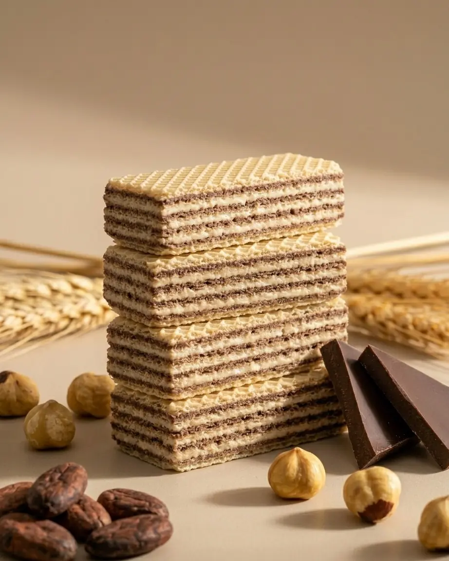 Fındık Aromalı Gofret