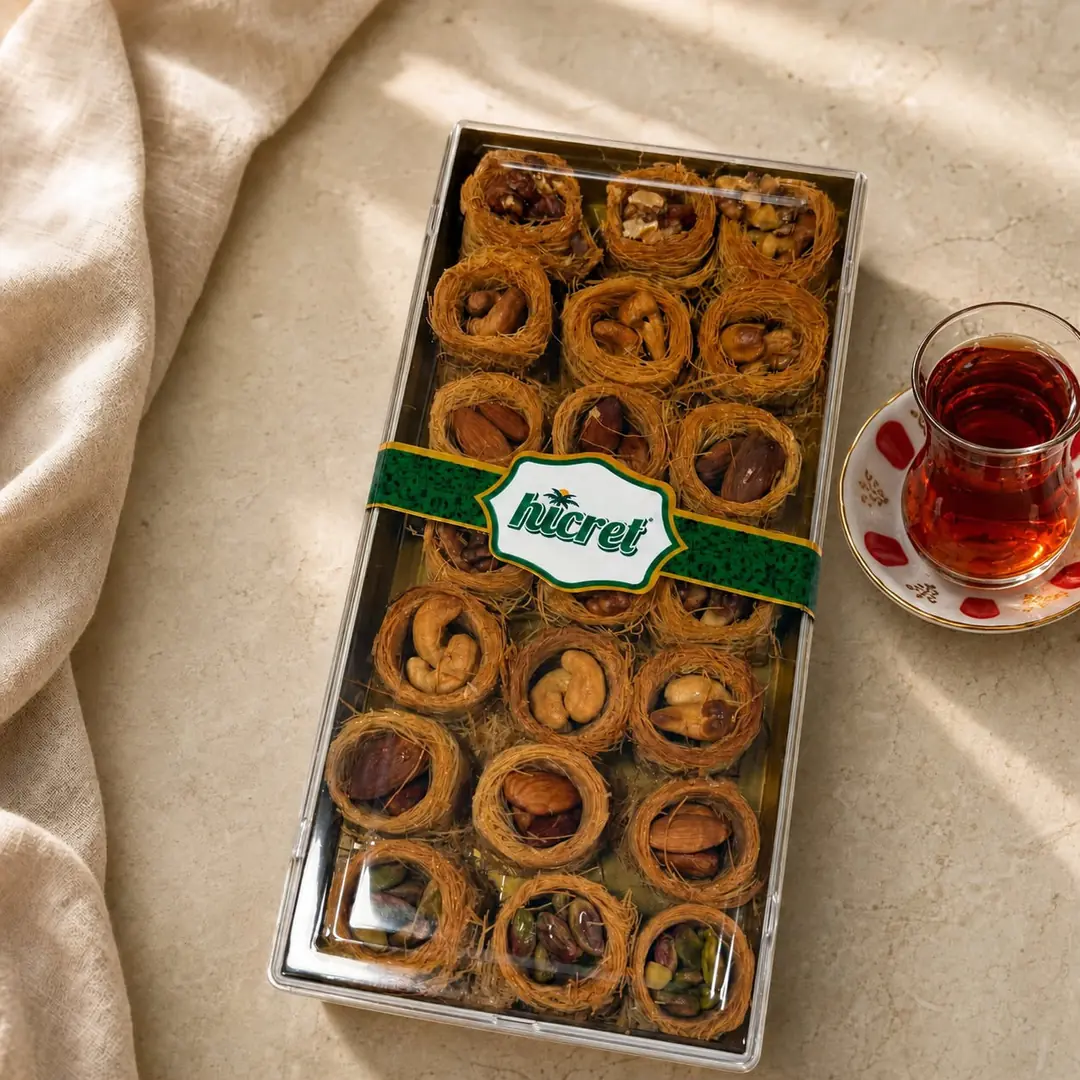 Özel Kutuda Karışık Kuruyemişli Bülbül Yuvası 450 gr